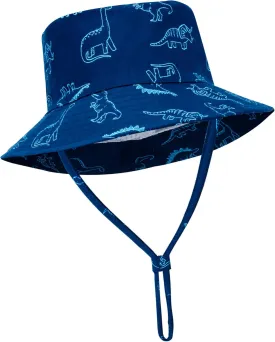 Baby Boy Sun Hat Baby Hats UPF 50  Toddler Sun Hat Infant Sun Hats Kids Beach Summer Adjustable Bucket Hat
