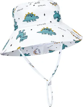 Baby Boy Sun Hat Baby Hats UPF 50  Toddler Sun Hat Infant Sun Hats Kids Beach Summer Adjustable Bucket Hat