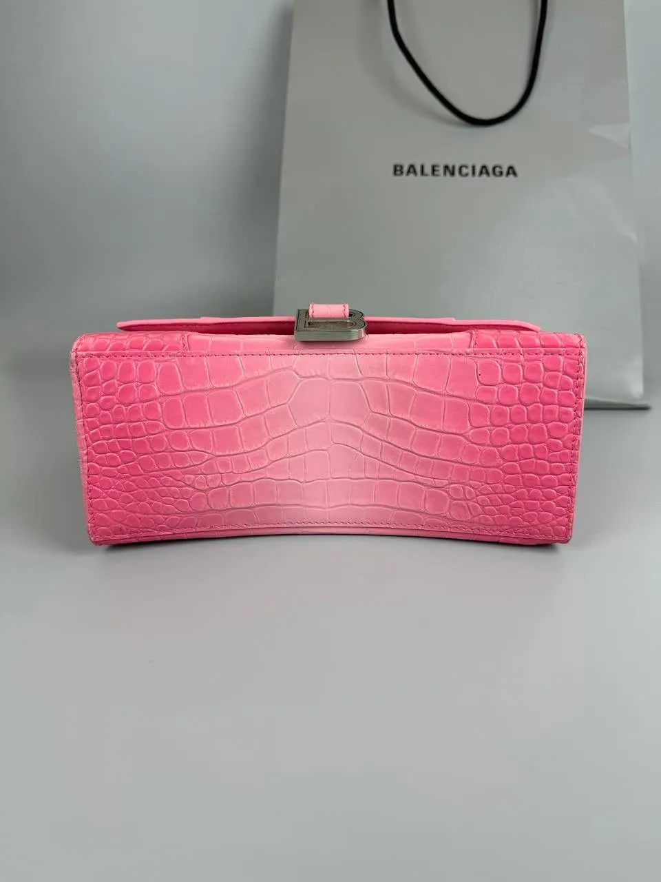 BALENCIAGA Hourglass Bag Pink