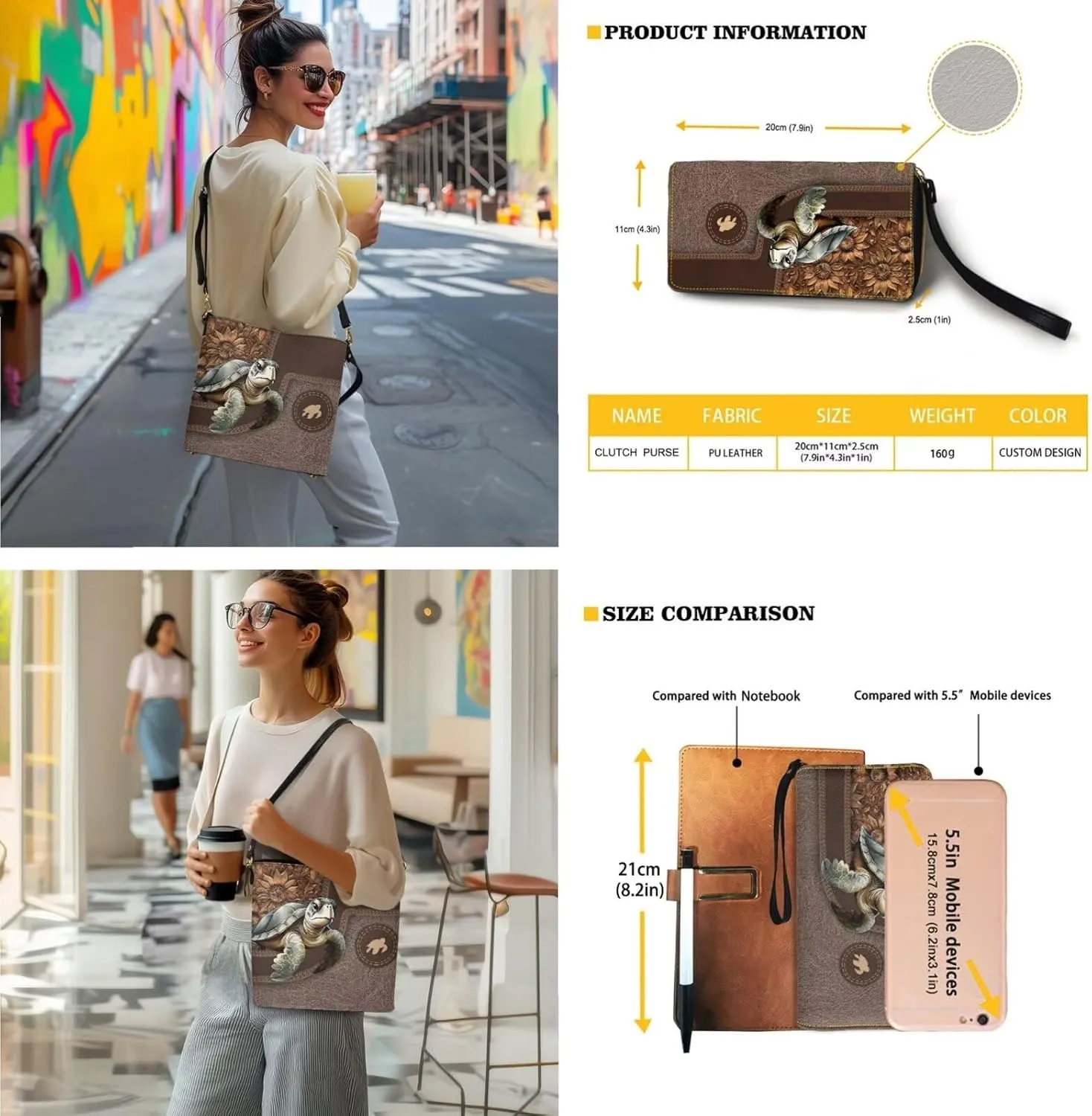 Bucket Crossbody Bag Set for Women Lady, Leather Purse and Wallet Set Large Bucket Bag with Wallet