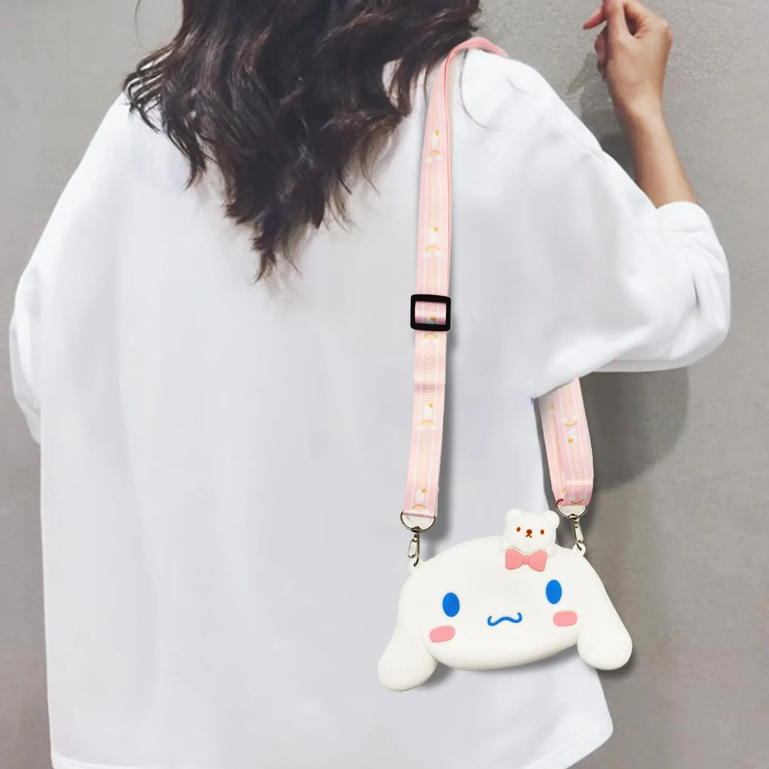 Cartoon Crossbody Shoulder Bag Mini Kawaii Anime Cute Toy Bag Accessories Coin Purse For Girls Women Teen