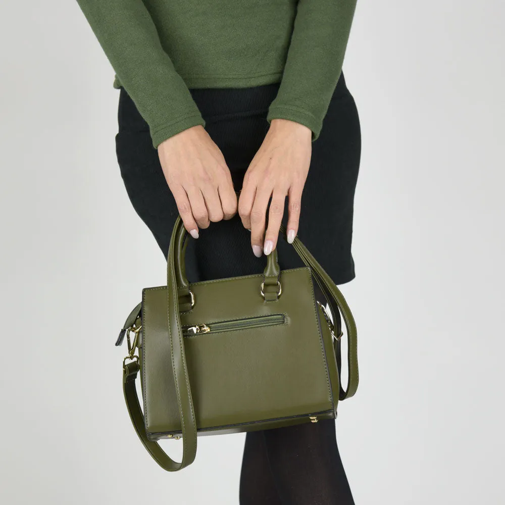 Classic Shoulder bag with metal accents