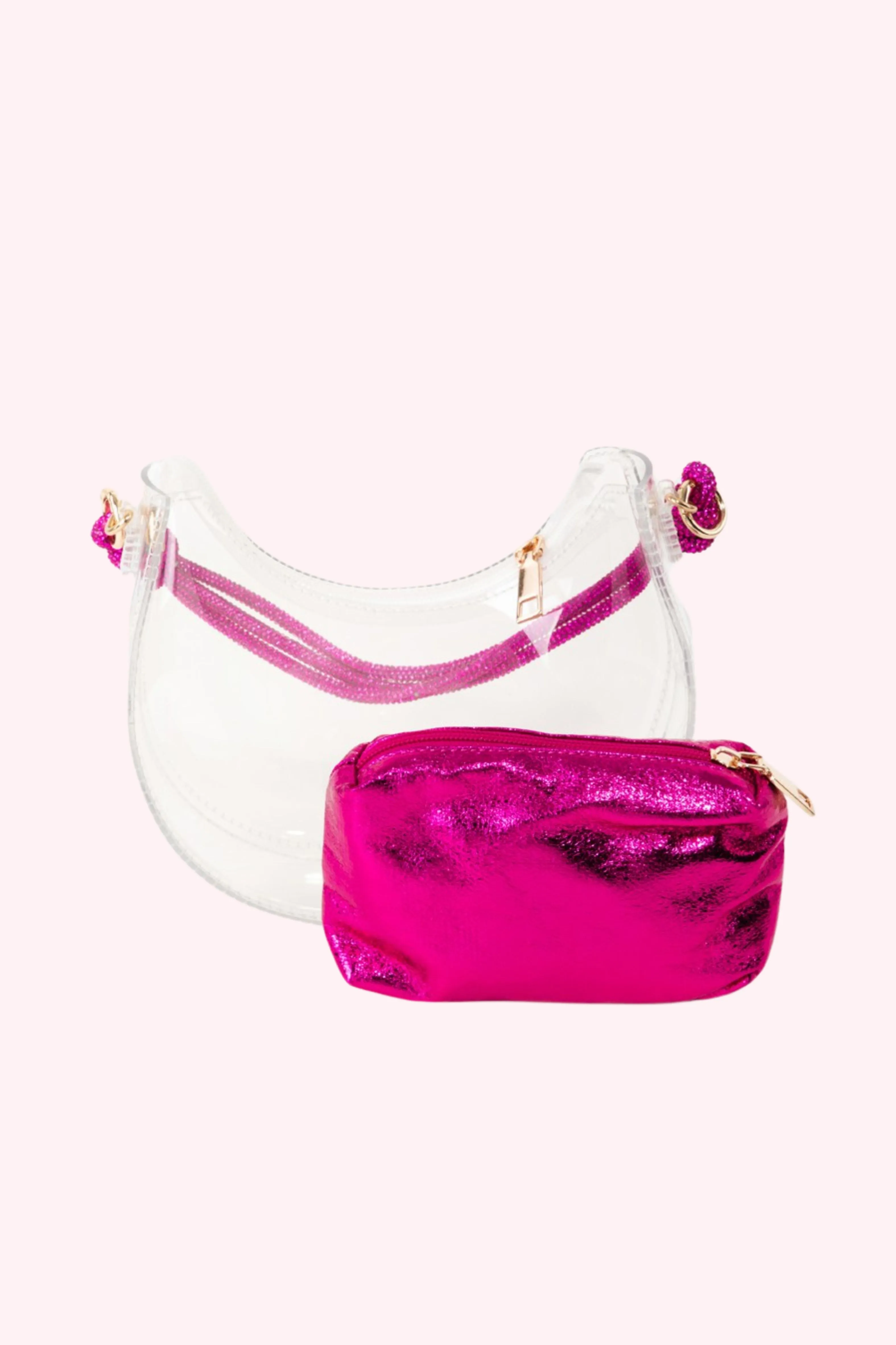 Clear Baguette Purse