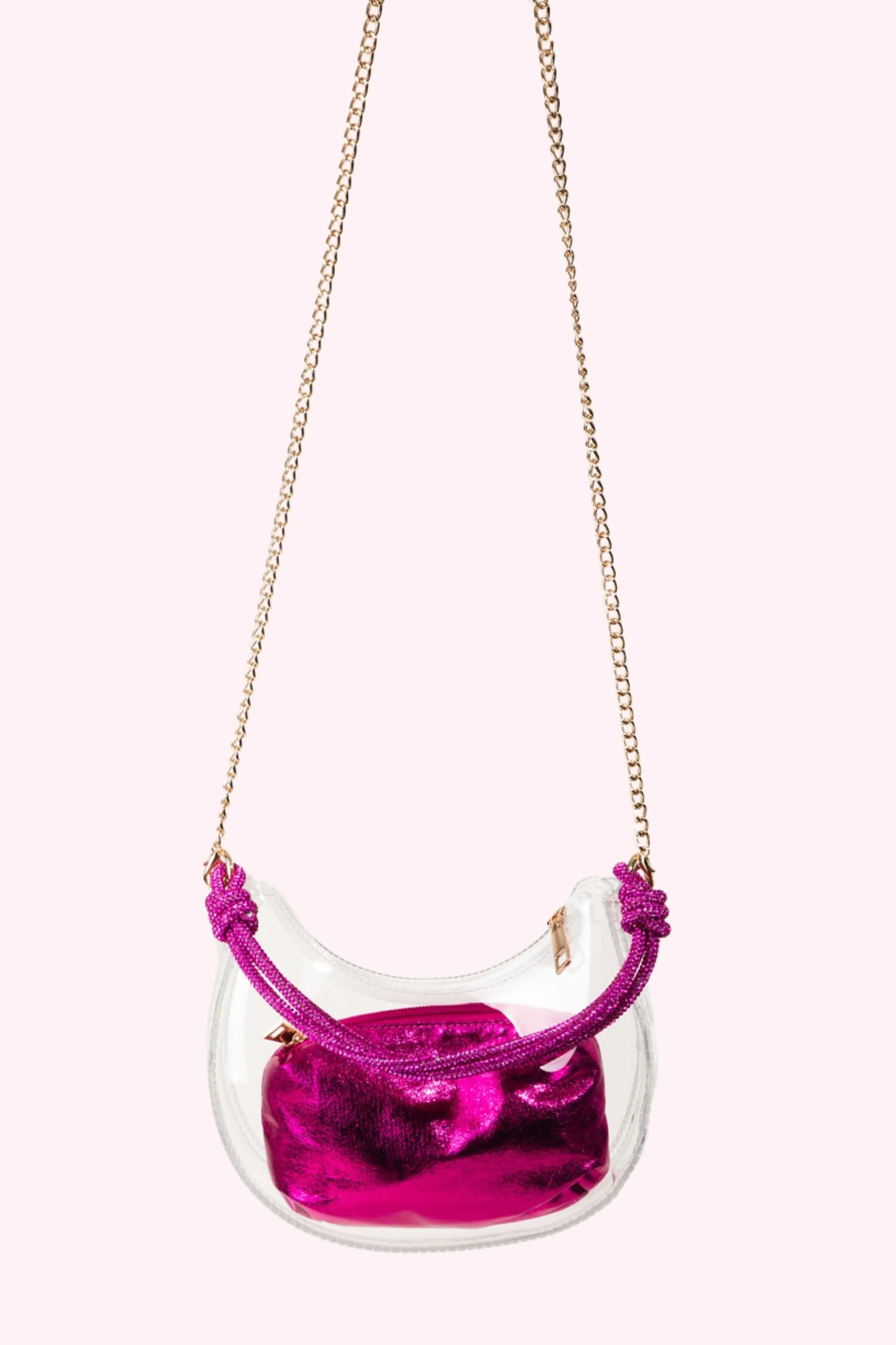 Clear Baguette Purse