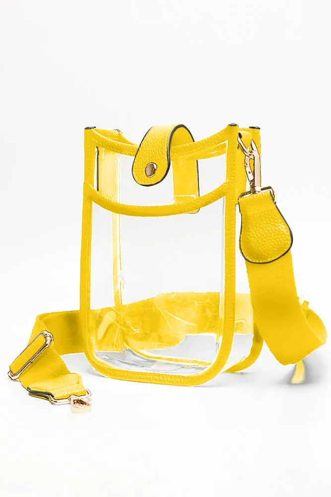 Clear Stadium Crossbody Mini Bag