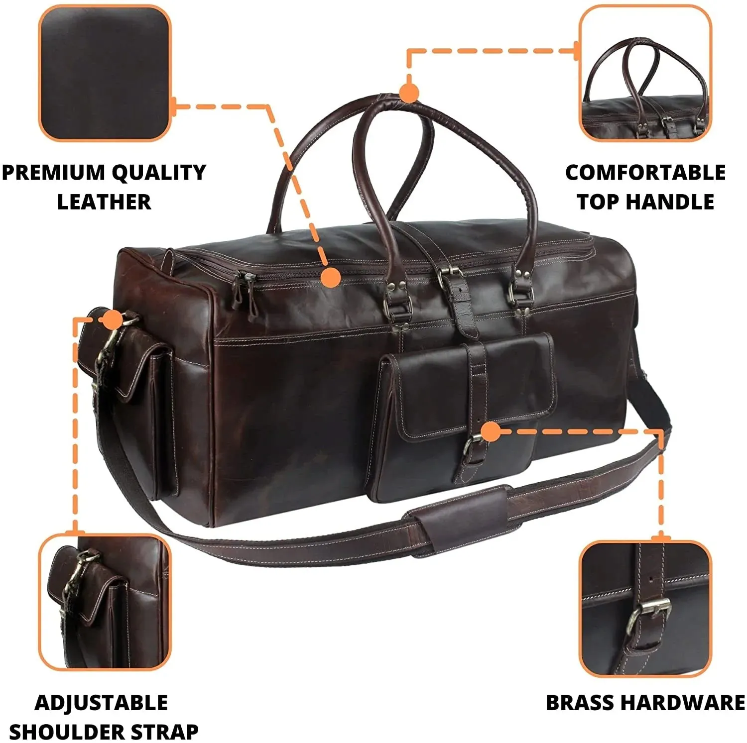 Dark Gloss Weekend Duffle Bag