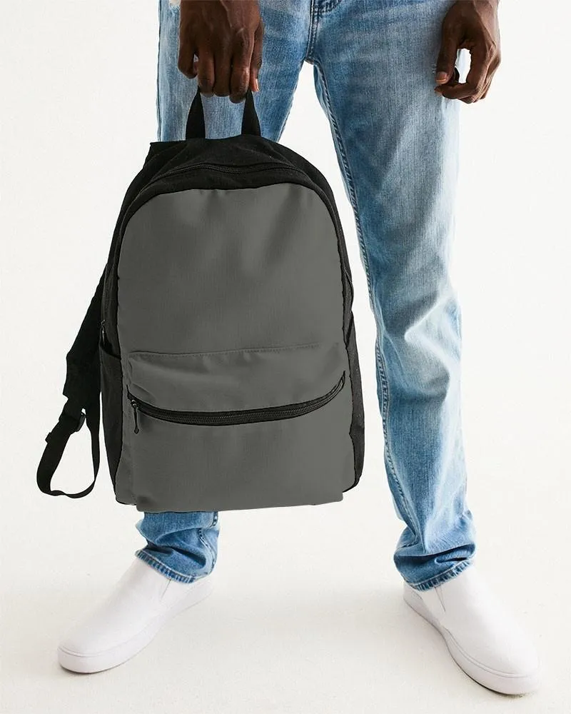 Dark Yellow Gray Canvas Backpack | Dark Pale Yellow Gray | C0M0Y10K80