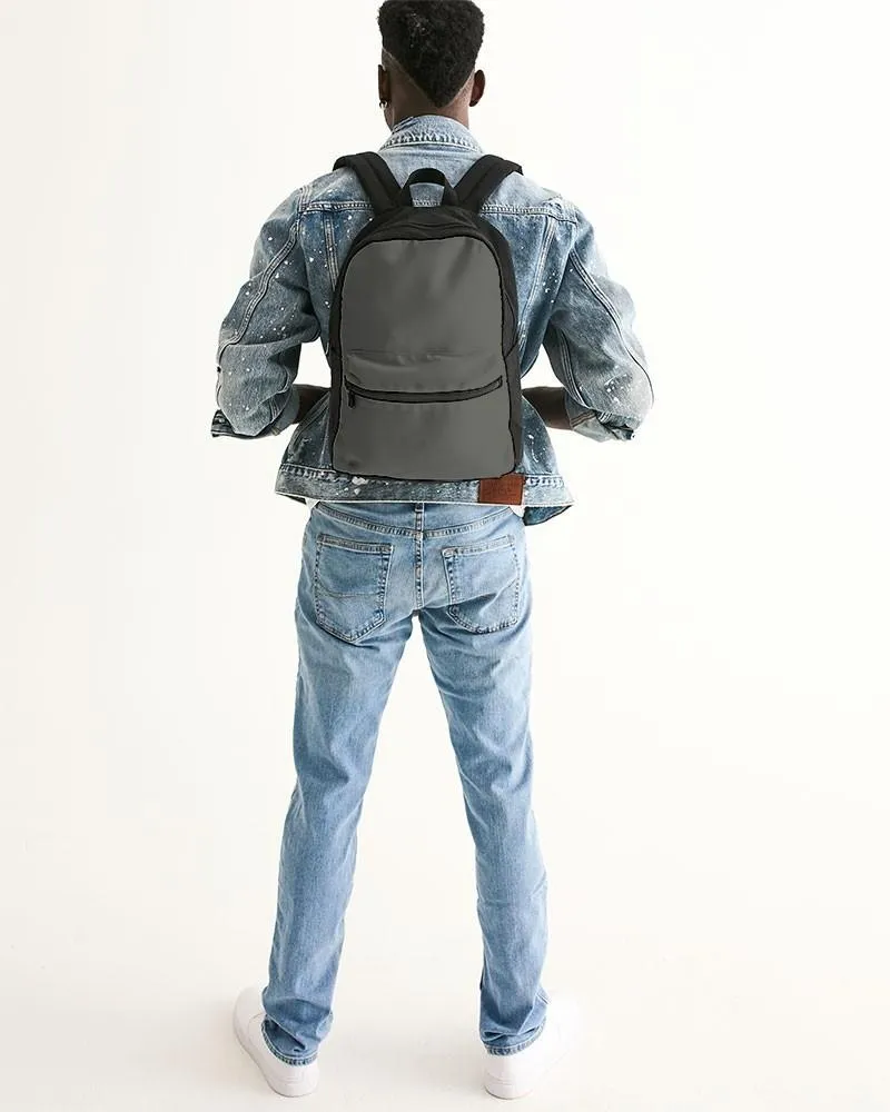 Dark Yellow Gray Canvas Backpack | Dark Pale Yellow Gray | C0M0Y10K80