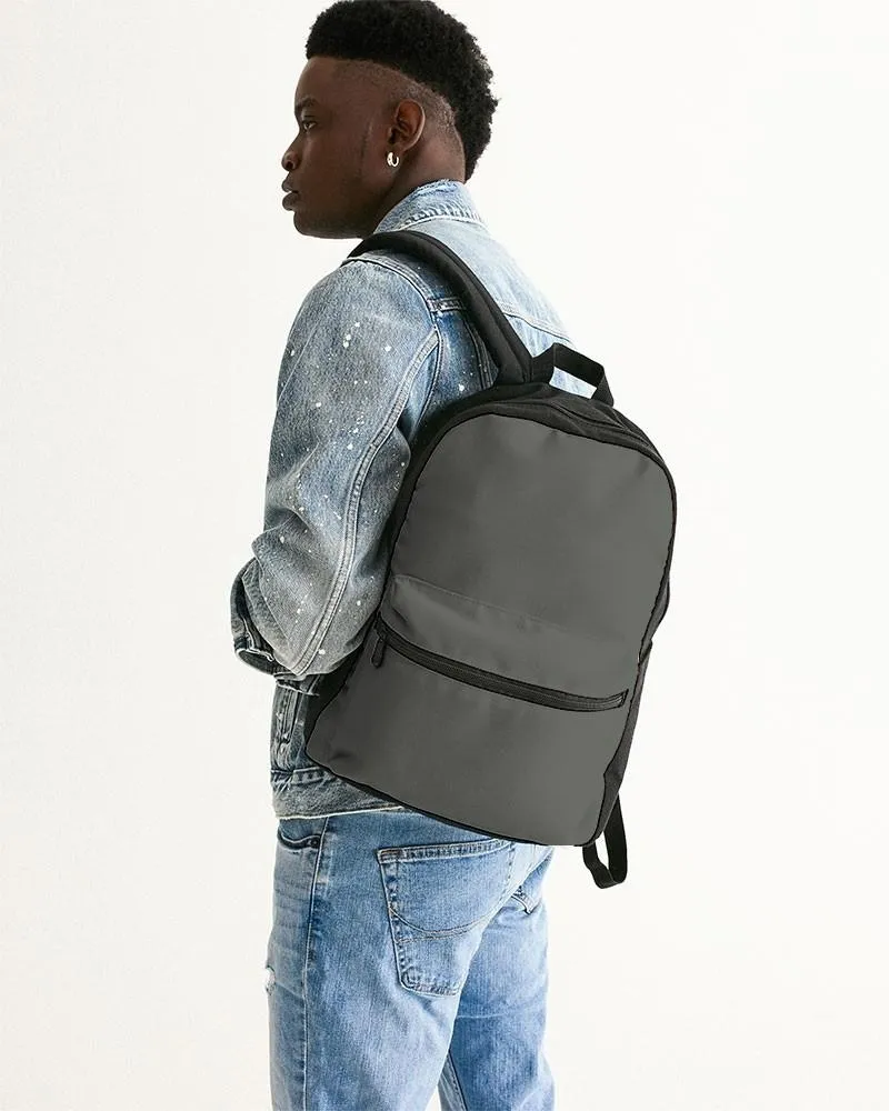 Dark Yellow Gray Canvas Backpack | Dark Pale Yellow Gray | C0M0Y10K80
