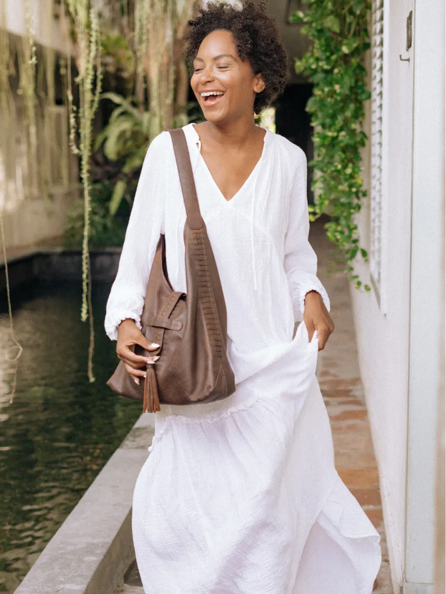 Ella Hobo Bag - Antique Brown