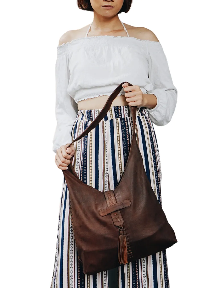 Ella Hobo Bag - Antique Brown