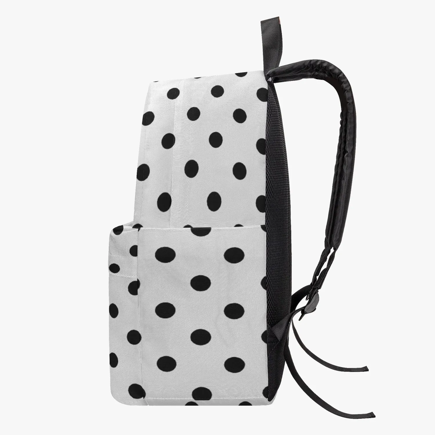FZ Dot Print Canvas Backpack