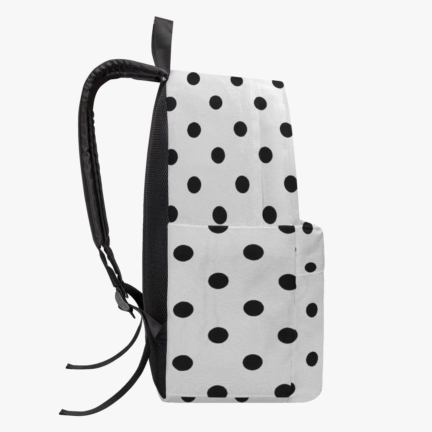 FZ Dot Print Canvas Backpack