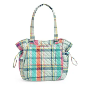 Glenna Satchel - Pastel Plaid