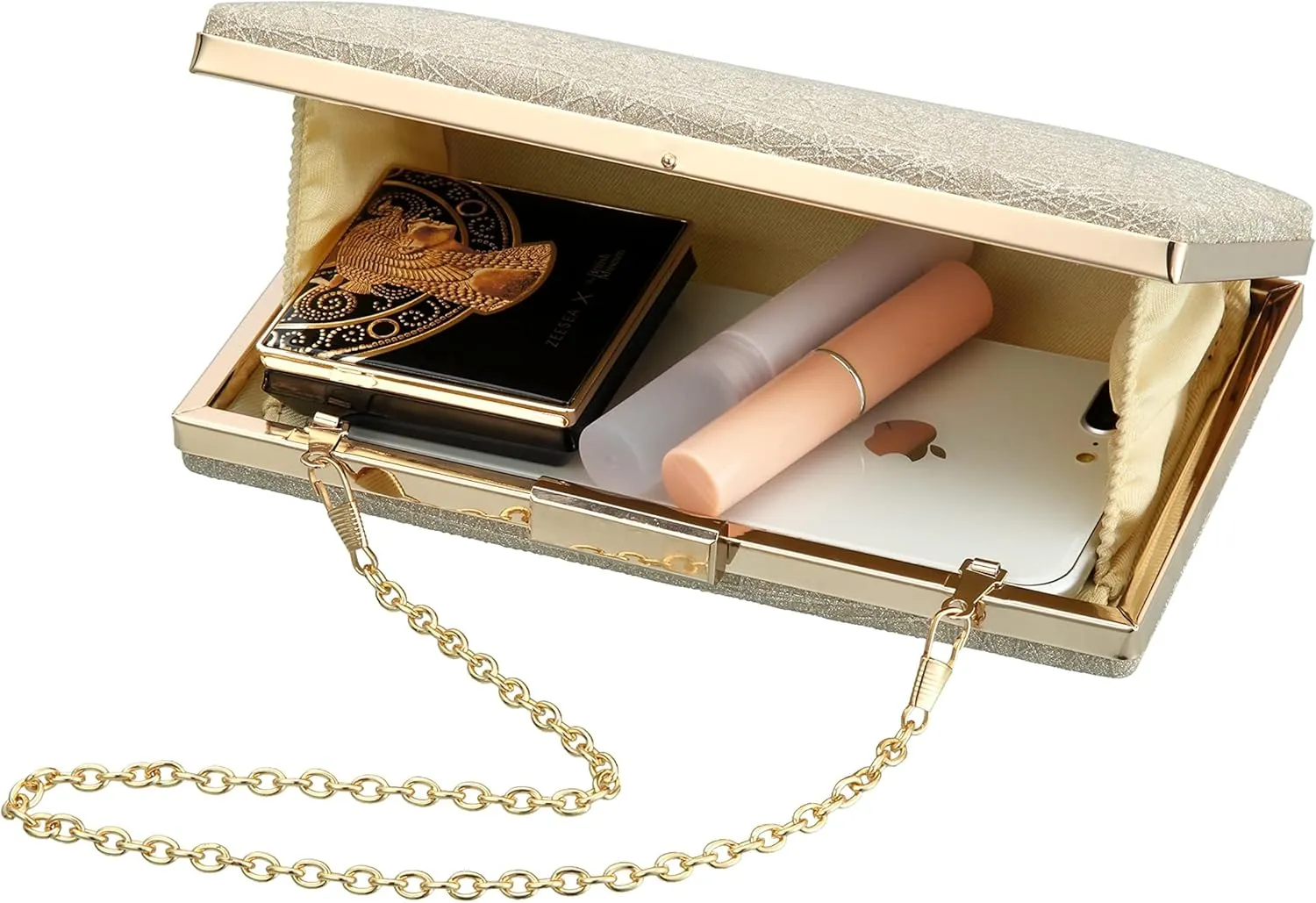gold clutch,gold clutch purses for women evening wedding cocktail party evening bag shoulder crossbody handbag