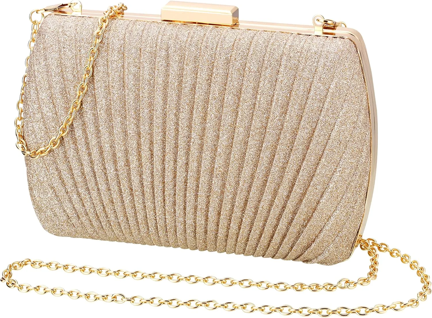 gold clutch,gold clutch purses for women evening wedding cocktail party evening bag shoulder crossbody handbag