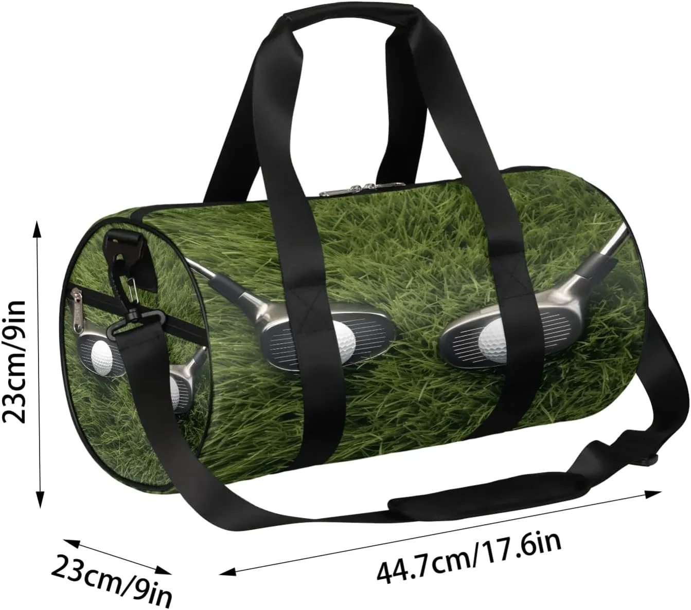 Golf Sports Travel Duffle Bag Gym Bag for Women Men Lightweight Carry on Duffel Bag for Sports Gyms Weekend Getaway