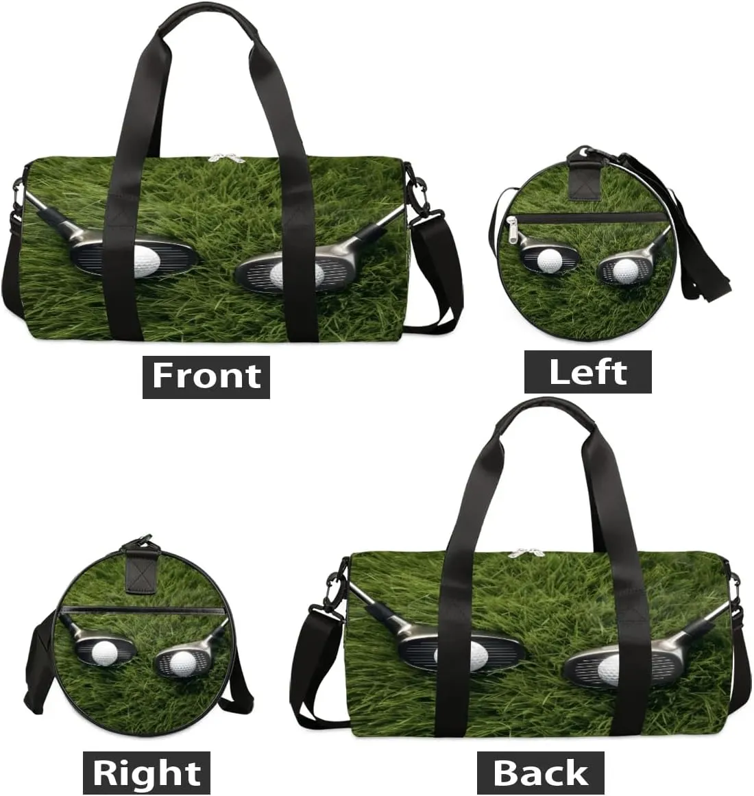 Golf Sports Travel Duffle Bag Gym Bag for Women Men Lightweight Carry on Duffel Bag for Sports Gyms Weekend Getaway