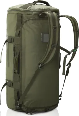 Haimont 90L Large Duffle Backpack Bag for Men Travel, Heavy Duty Duffel Bags with Shoes Compartment for Traveling, Long Trip, Camping, Water-resistant, Army Green