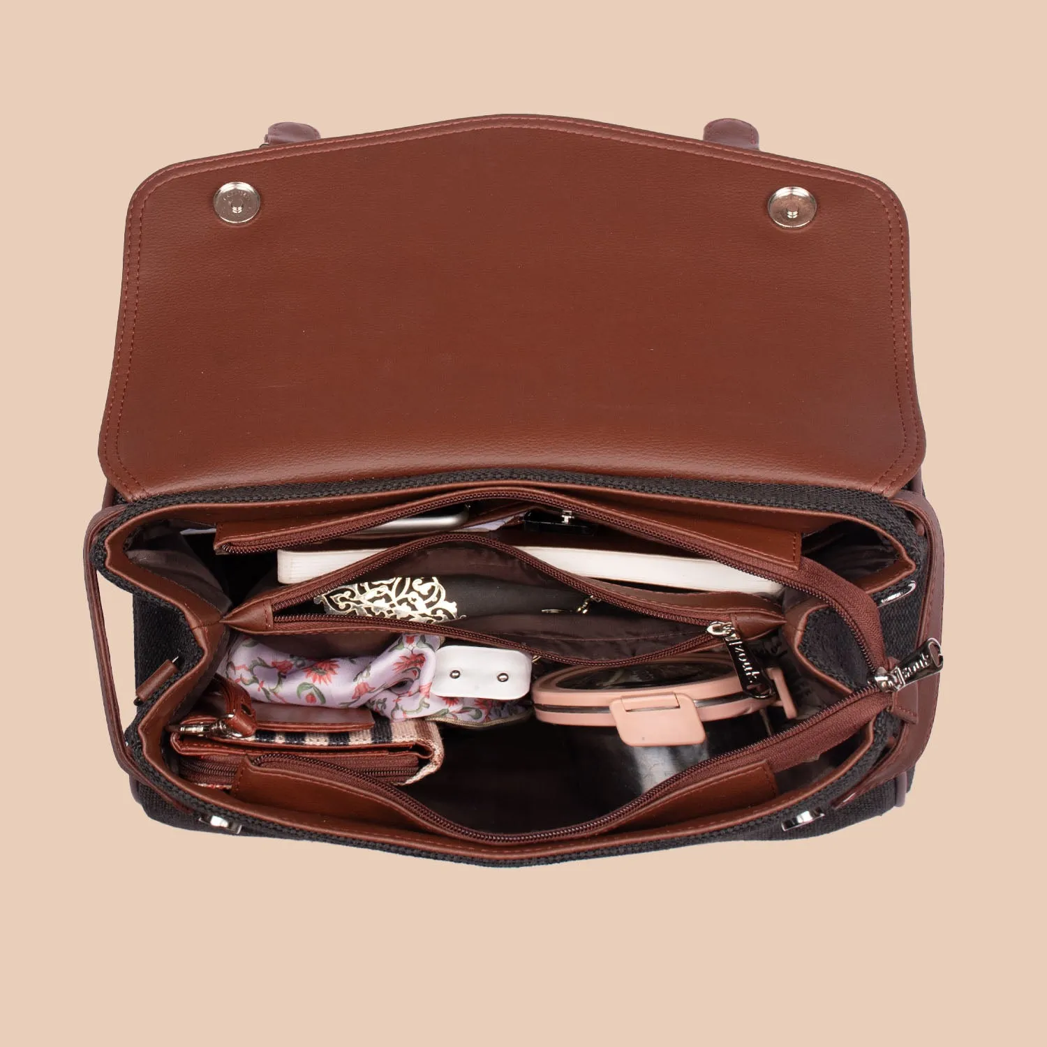 Konkona Heritage Satchel Bag - WavBeach