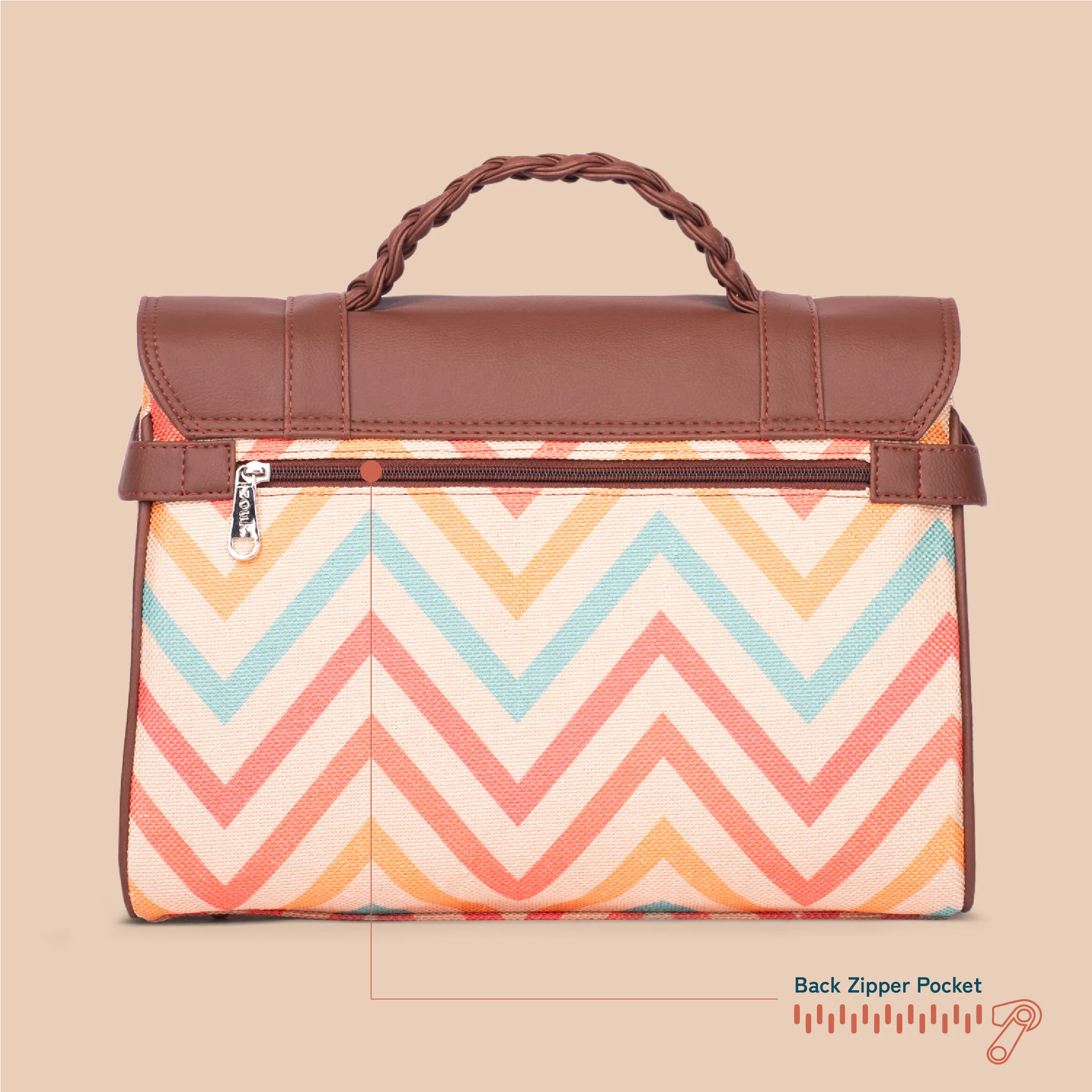 Konkona Heritage Satchel Bag - WavBeach