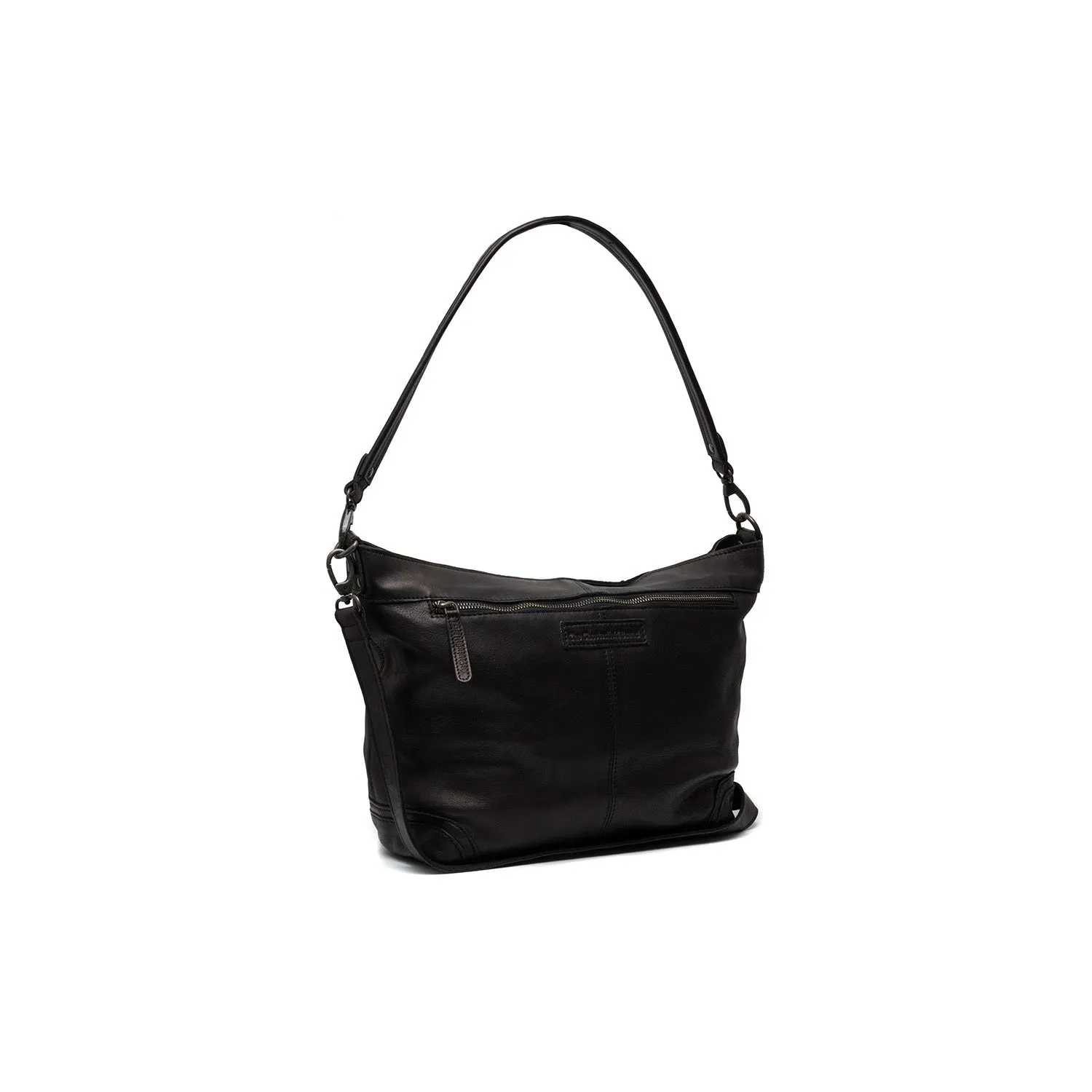 Leather Shoulder Bag Black Bolivia