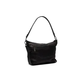 Leather Shoulder Bag Black Bolivia