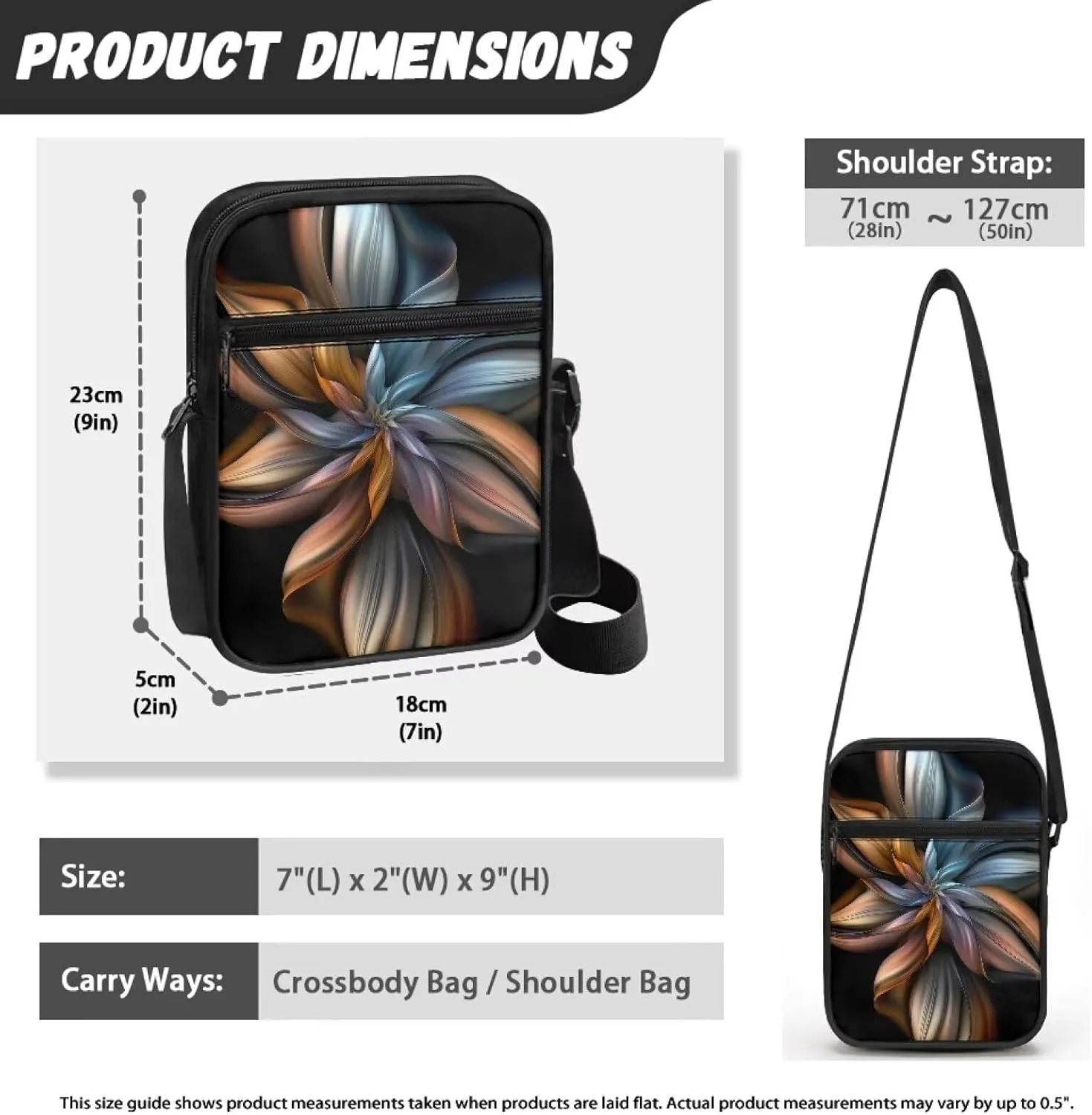 Messenger Bag for Women Small Crossbody Bags with Pockets Cell Phone Purse Wallet