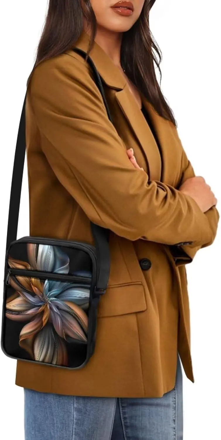 Messenger Bag for Women Small Crossbody Bags with Pockets Cell Phone Purse Wallet
