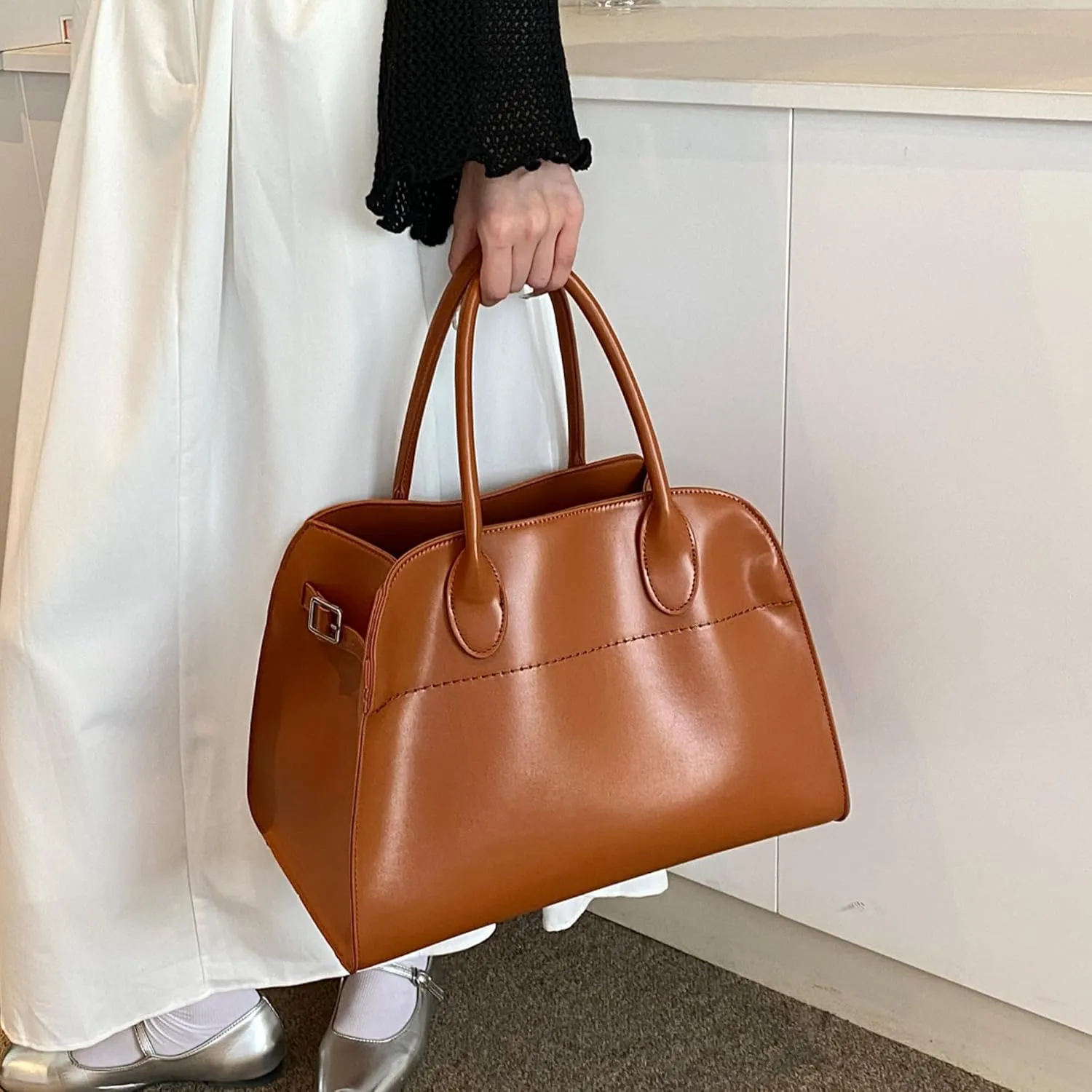 MYHOZEE Satchel Bag for Women,Crossbody Purse Top Handle Handbags Small Ladies Tote Shoulder Bag