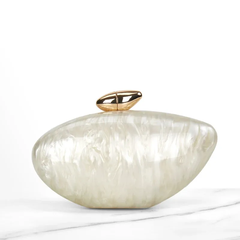 Nila- Acrylic Clutch