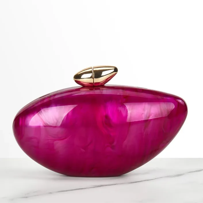 Nila- Acrylic Clutch