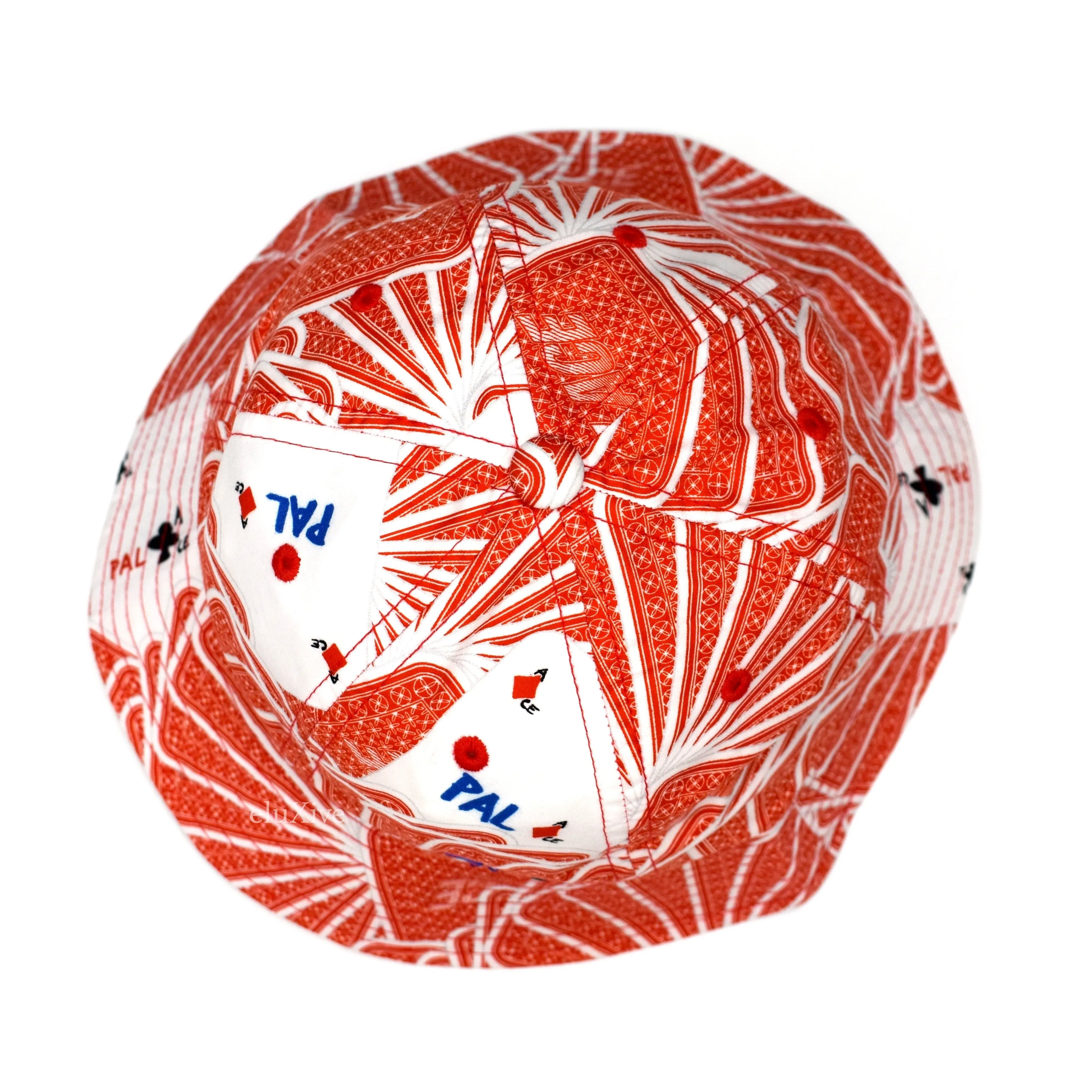 Palace x JCDC - Cards Bucket Hat (Red)