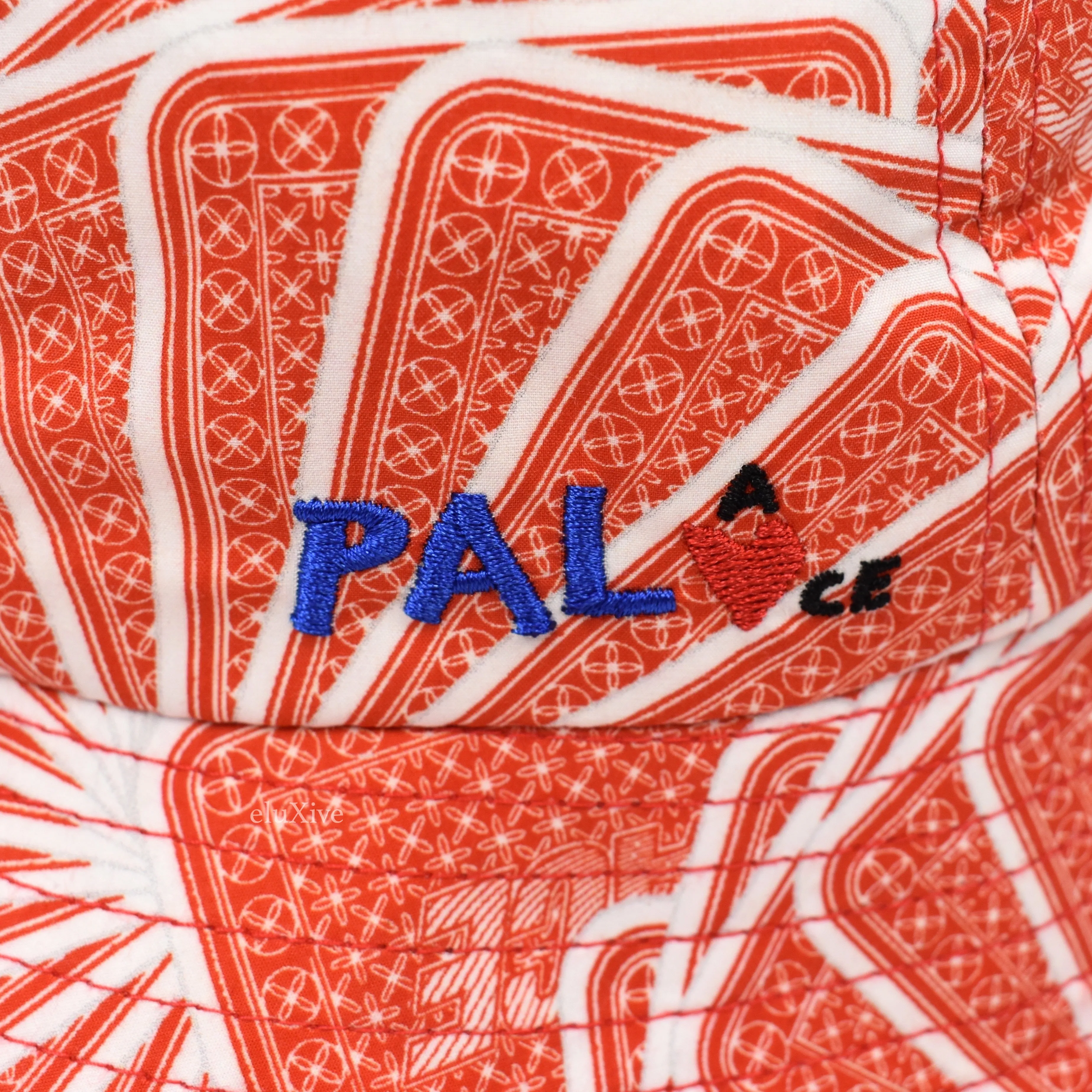 Palace x JCDC - Cards Bucket Hat (Red)