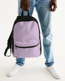 Pale Pastel Purple Canvas Backpack | Bright Pale Pastel Purple | C15M30Y0K0