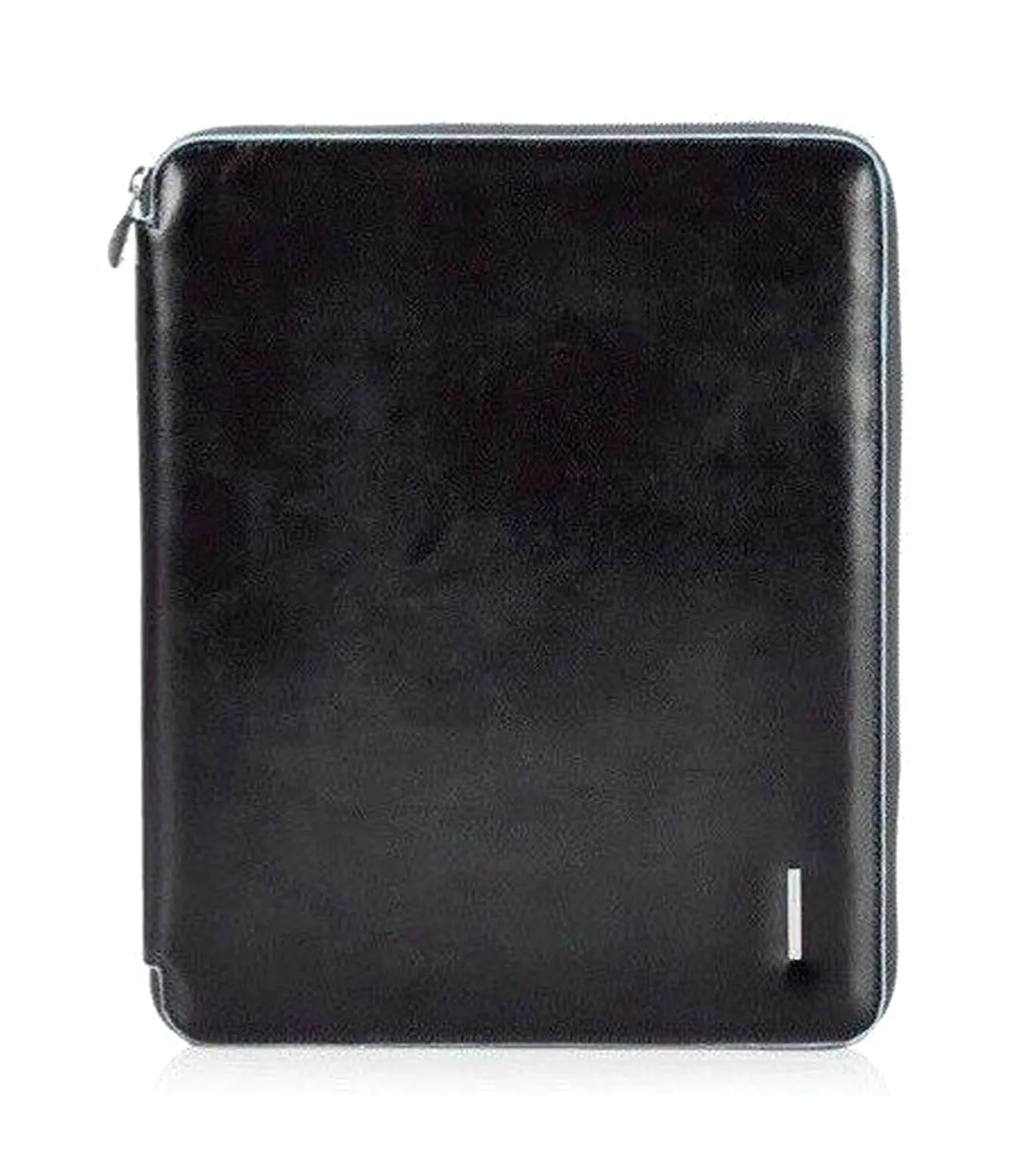 Piquadro Blue Square Unisex Black Document Holder