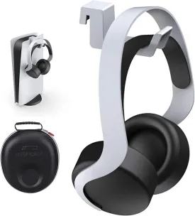 Sony PS5 Headset Holder,Mini Headset Hanger with Supporting Bar, for Sony Playstation 5 Gaming Headset