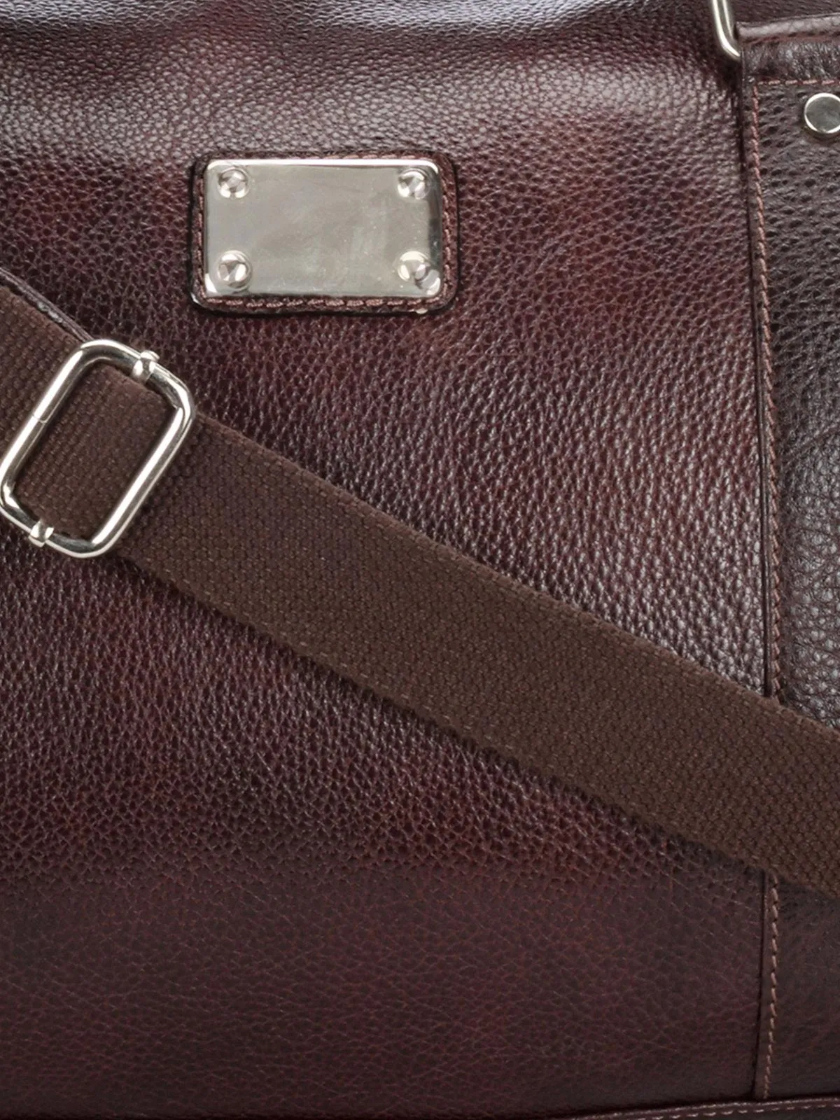 Teakwood Genuine Leather Travel Bag