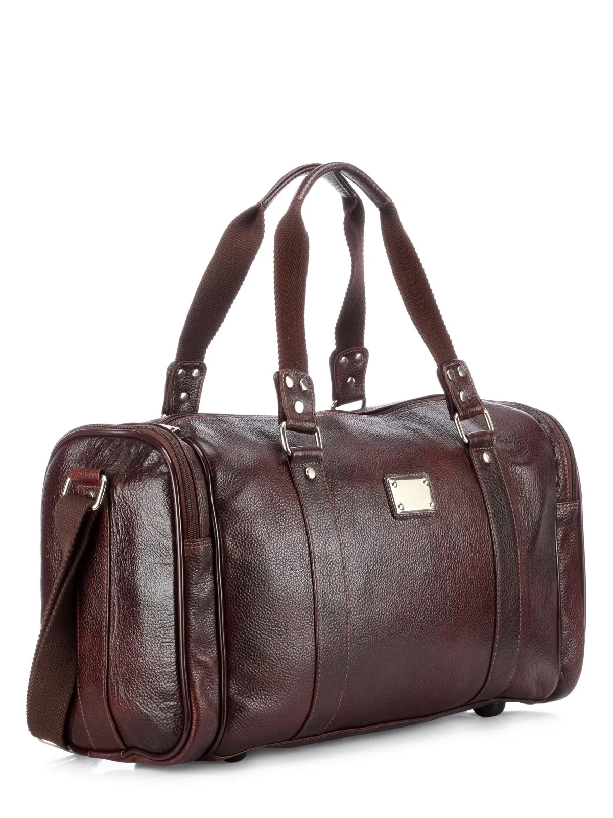 Teakwood Genuine Leather Travel Bag