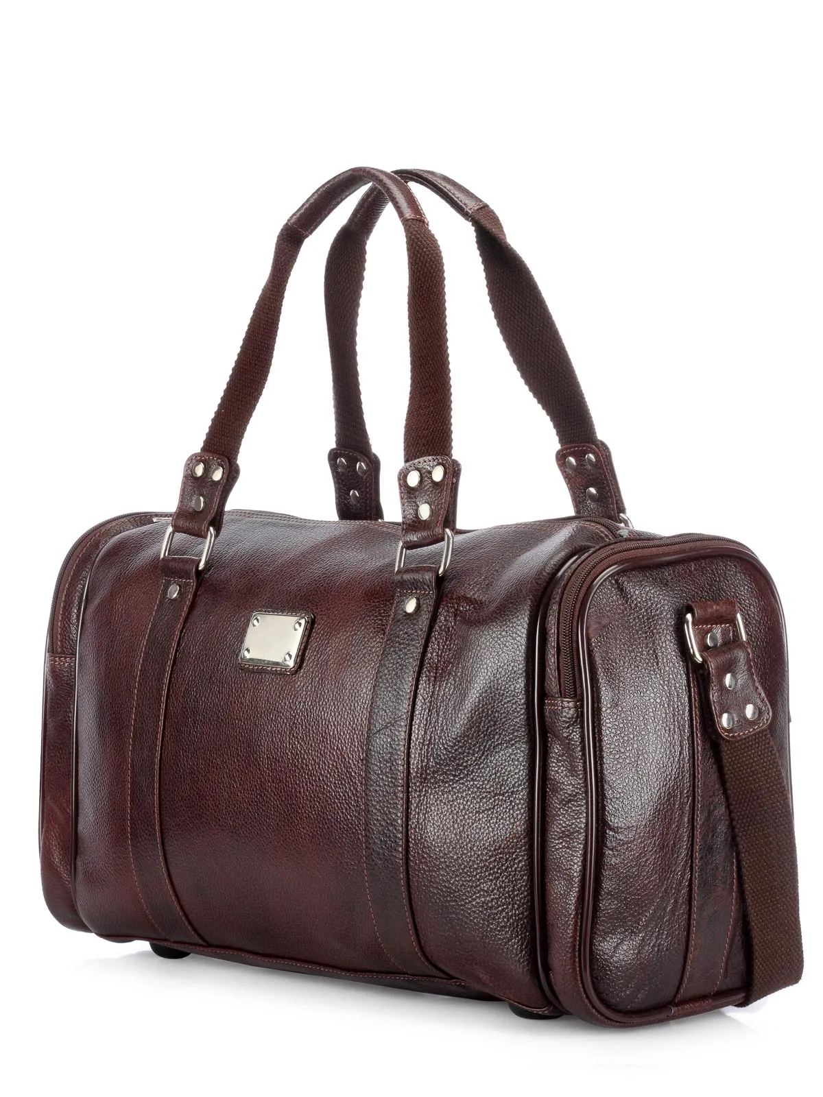 Teakwood Genuine Leather Travel Bag