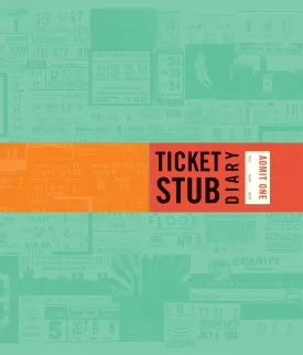 Ticket Stub Diary Diary  Notebook, August 17, 2006