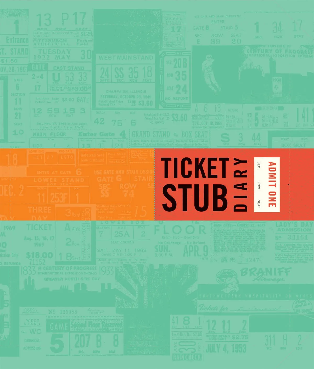 Ticket Stub Diary Diary  Notebook, August 17, 2006