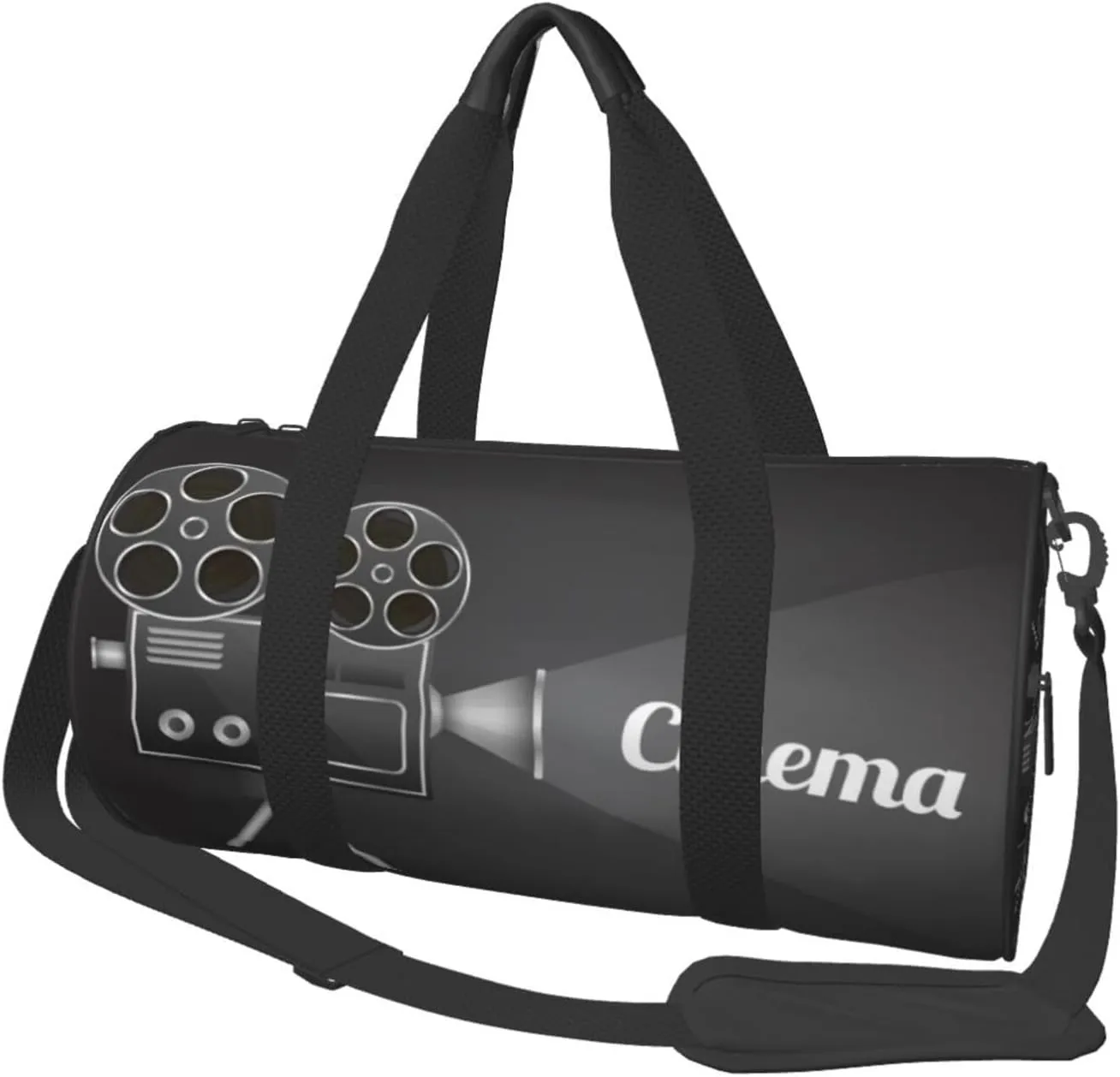 Travel Duffle Bag for Men Women, Cinema Camera Projector Duffle Bags for Sport Gym Overnight Luggage