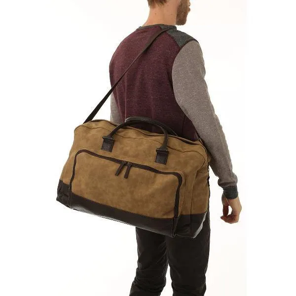 Vegan Duffle Bag Marcel 2 Tone
