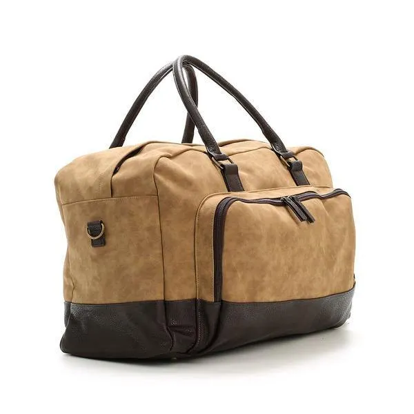 Vegan Duffle Bag Marcel 2 Tone