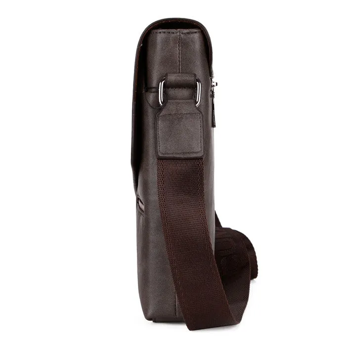 Vicuna Polo Vintage Leather Bag - Brown