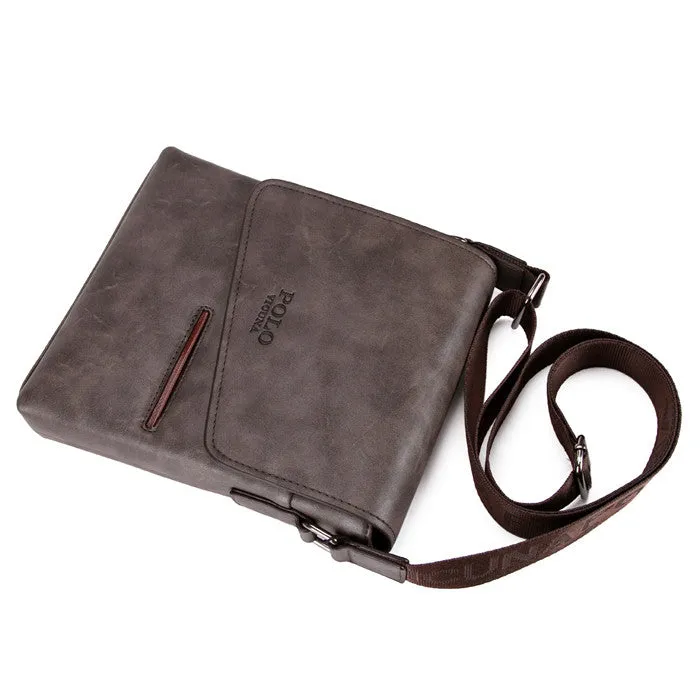 Vicuna Polo Vintage Leather Bag - Brown